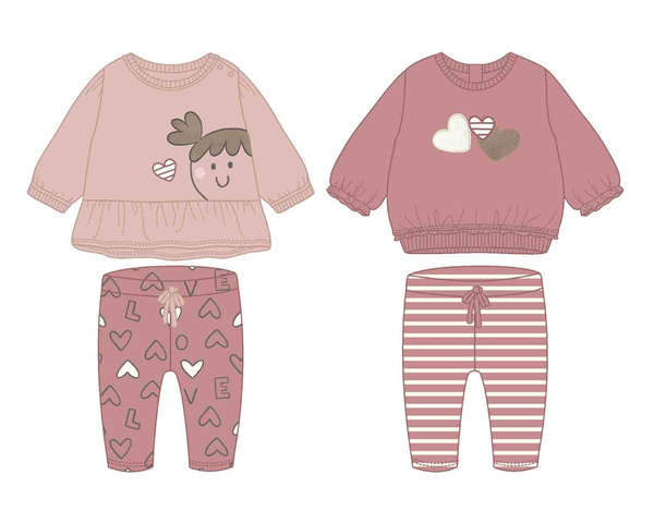 Conjunto Mayoral Leggins 4 Piezas