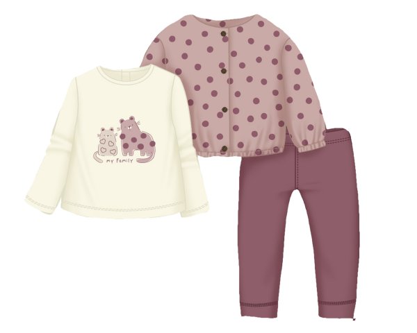 Conjunto Mayoral Leggins 3 Piezas