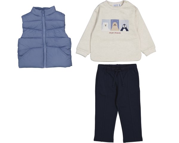 Conjunto Mayoral Chaleco 3 Piezas